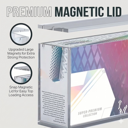 Scarlet & Violet-Prismatic Evolutions Super-Premium Collection (SPC) Acrylic Display Case