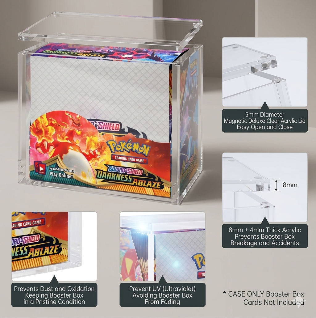 Booster Box Acrylic Display Case