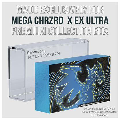 Mega Charizard X ex Ultra-Premium Collection (UPC) Acrylic Display Case